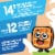 General Mills Cinnamon Toast Crunch Waffle Cereal Perspective: right