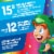 General Mills Lucky Charms Rainbow Sprinkles Cereal Perspective: right