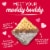 Chex Mix Valentine's Cookies and Cream Muddy Buddies Bulk Lunch Box Snack Bags Perspective: right