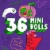 Fruit Roll-Ups Mini Rolls Screamin' Strawberry Fruit Flavored Halloween Snacks Perspective: right