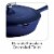 Tramontina Gourmet Covered Cast Iron Skillet - Gradated Cobalt Perspective: right