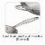 Tramontina Gourmet Tri-Ply Clad Helper Handle Frying Pan Perspective: right