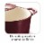 Tramontina Gourmet Covered Round Cast Iron Dutch Oven - Majoiica Red Perspective: right