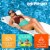 TRC Recreation Splash 1.25 Thick Foam Swimming Pool Float Lounger Mat, White Perspective: right