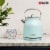 Haden Heritage Stainless Steel Cordless Electric Kettle - Turquoise Perspective: right
