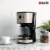 Haden Dorset Modern Programmable Coffee Maker - Putty Perspective: right
