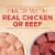 Purina ONE Tender Cuts in Gravy Wet Dog Food Variety Pack Chicken and Brown Rice and Beef and Barley Perspective: right