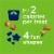 Purina Whisker Lickin's Crunchy Cat Treats Tuna Flavor Perspective: right