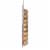 Fiorucci 100% Natural Uncured Hard Salame Panino Wrapped Mozzarella Cheese Perspective: right