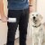 Reusable Lint Roller - 2-In-1 Lint Remover Roller With Brush Trapping Pet Hair Fibers Perspective: right