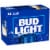 Bud Light Minis Lager Beer Perspective: right