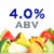Michelob ULTRA® Organic Hard Seltzer Tropical Variety Pack Perspective: right