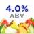 Michelob ULTRA® Organic Hard Seltzer Tropical Variety Pack Perspective: right