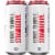 Bud Light Strawberry Hard Seltzer Perspective: right