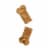 Nylabone Edibles Natural Nubz Wild Bison Flavor Dog Chews Perspective: right