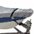 Budge Sportsman 150 Denier Silver V-Hull Fishing Boat Cover Perspective: right