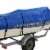 Budge Sportsman 600 Denier Blue V-Hull Fishing Boat Cover Perspective: right