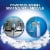Lysol Power Bathroom Foamer Bathroom Cleaning Spray, Soap Scum and Shine Disinfectant, 32 fl oz Perspective: right