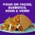 Taco Bell Fire Sauce Perspective: right