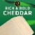 Cracker Barrel Black Ribbon Slices Vermont Sharp White Cheddar Cheese Slices Perspective: right
