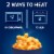 Kraft Frozen Meal Original Cheddar Mac & Cheese Macaroni and Cheese Dinner Perspective: right