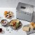 Aroma Housewares Stainless Steel 2 Pound Digital Bread Maker - Silver Perspective: right