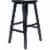 Winsome 29 Bar Saddle Stool in Black Perspective: right