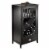 Winsome Bordeaux Modular Wine Cabinet X-Panel Dark Wood Finish (92442) Perspective: right