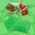 Hubba Bubba Max Strawberry Watermelon Bubble Gum Pack Perspective: right