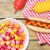 Starburst Original Fruit Chews Summer Candy Party Size Bag Perspective: right