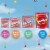 Skittles Original Summer Chewy Candy Party Size Candy Bag Perspective: right