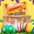 Starburst Original Fruit Chews Fun Size Chewy Easter Candy Bag Perspective: right
