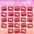 Skittles Original Valentine's Day Candy Exchange Fun Size Chewy Candy Box Perspective: right
