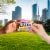 Extra Pink Lemonade Sugar Free Gum Fruity Flavor Chewing Gum Pack Perspective: right
