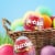 Skittles Original Easter Candy Easter Basket Gummy Candy Perspective: right