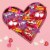 Skittles & Starburst Fun Size Valentine's Day Exchange Candy Bulk Bag Perspective: right