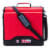 Med Manager Diabetic Supply Organizer with Insulin Cooler Travel Case, Red Perspective: right
