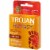 Trojan Ecstasy Ultra Ribbed Lubricated Latex Condoms Perspective: right