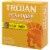 Trojan® Ultra Ribbed Lubricated Latex Condoms Perspective: right