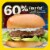 Butterball Frozen Turkey Burgers, Original Seasoned, 1/3 lb Patties, 6 Count/2 lbs Perspective: right