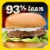 Butterball Frozen Turkey Burgers, All Natural White, 1/4 lb Patties, 6 Count/ 1.5 lbs Perspective: right