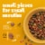 Pedigree Small Dog Adult Dry Dog Food Chicken Rice and Vegetable Flavor Perspective: right