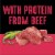 Crave Grain Free Beef Dry Dog Food Perspective: right