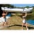 Sea Eagle 330 Deluxe 2 Person Inflatable Sport Kayak Canoe Boat w/ Pump & Oars Perspective: right