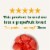 Del Monte No Sugar Added Red Grapefruit Fruit Cup Perspective: right