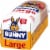 Bunny Large White Bread Perspective: right