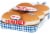 Butternut White Restaurant Style Burger Buns Perspective: right