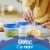 Ziploc® Twist 'n Loc Round BPA-Free Plastic Food Storage Container - 4 pack Perspective: right