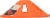 Franklin Marker Training Discs - Orange Perspective: right
