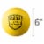 Franklin® Official Superskin Dodgeball Perspective: right